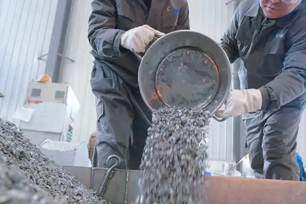 Raw material processing Raw material processing